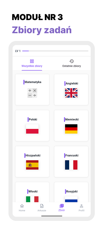 Zbiory Zadań